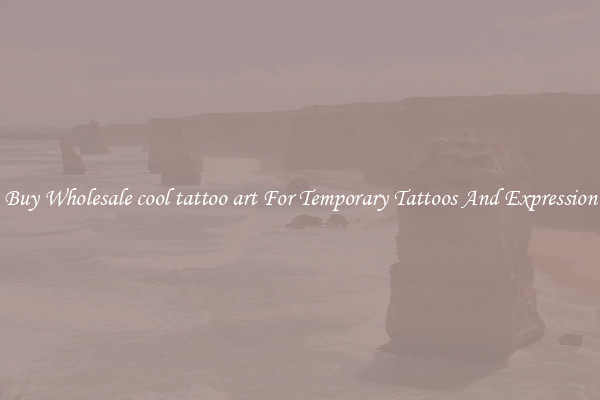 Buy Wholesale cool tattoo art For Temporary Tattoos And Expression