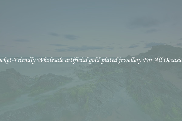 Pocket-Friendly Wholesale artificial gold plated jewellery For All Occasions